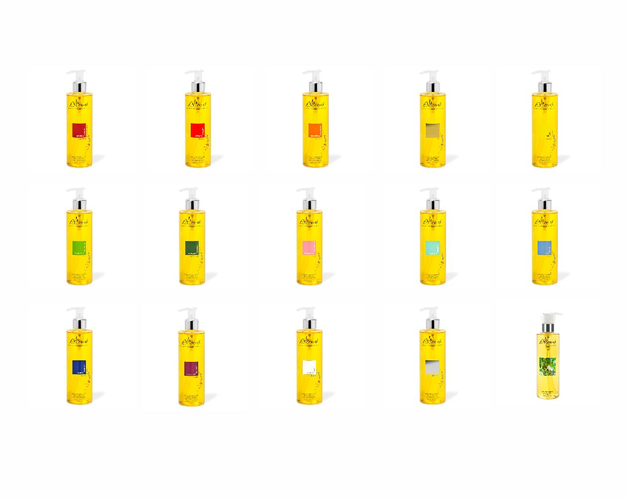 Altearah Série 14 Huiles de massage 250 ml SérieHM250 + 1 huile nutritive offerte