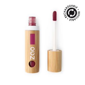 Zao Vernis à lèvres Rechargeable 101031 Lie de vin