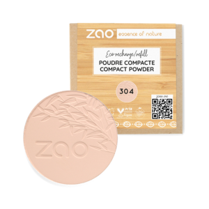 Zao Recharge Poudre Compacte Visage 111304 Cappuccino *