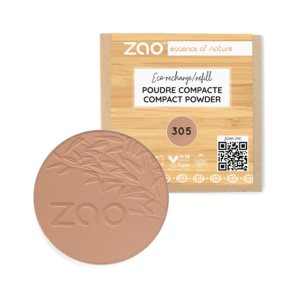 Zao Recharge Poudre Compacte Visage 111305 sable rosé *