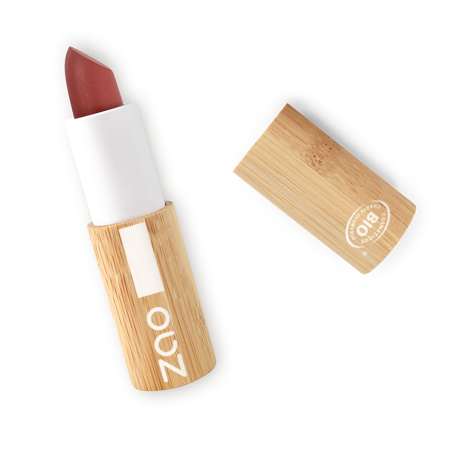 ZAO Rouge à lèvres Classic mat 101463 Rose rouge