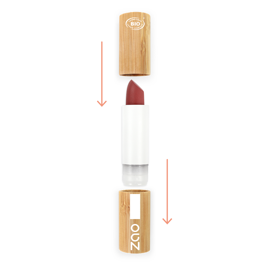 ZAO Rouge à lèvres Classic mat 101465 Rouge sombre - Afbeelding 2
