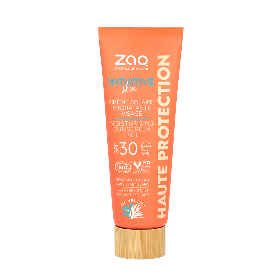 Zao Crème solaire visage SPF 30 – 101940