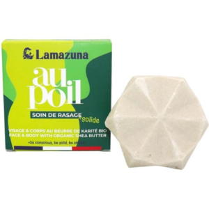 Lamazuna Pain de rasage solide - Au poil