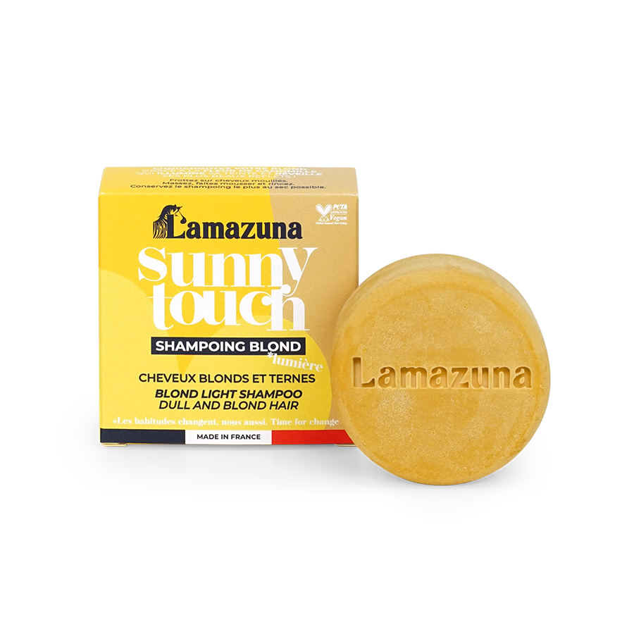 Lamazuna Shampoing Cheveux blonds Sunny touch